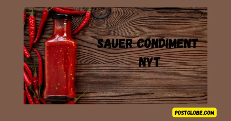 Sauer Condiment NYT: From Crossword Clues to Culinary Stars